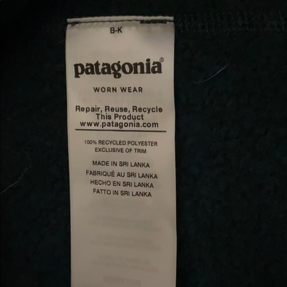 Patagonia Better Sweater Vest Green - Picture 5 of 7